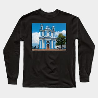 Santa Lucia, San Cristobal de las Casas, Mexico Long Sleeve T-Shirt